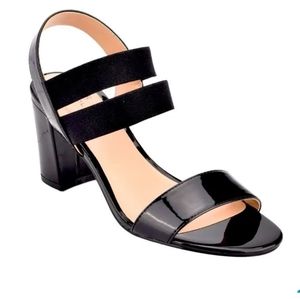 Bandolino patent leather block heel